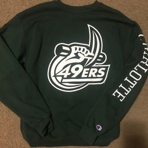 UNC Charlotte Champion College Sweatshirt